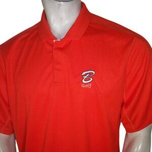 New Sun Day Red XL TW Performance Orange Polo Shirt Benjamin Golf